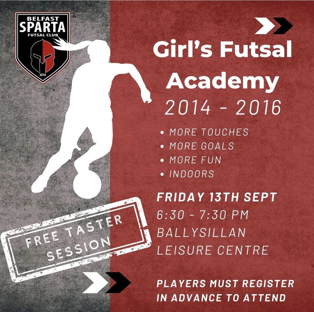 Sparta Belfast Futsal Club tweet media
