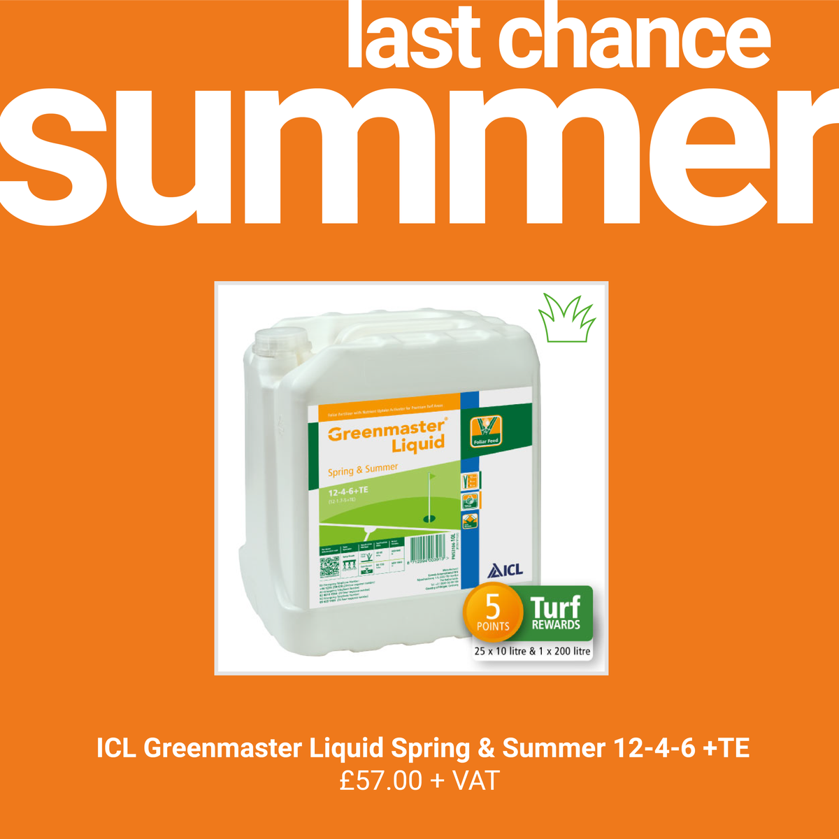 TotalAmenity's tweet photo. Don't Miss Out on Summer's Final Opportunity! ‼️

As summer winds down, there's still time to give your lawn the care it deserves.

This September, take advantage of our top two products—perfect for replenishing nutrients and boosting stress recovery 🧡

#lawncare #turfcare