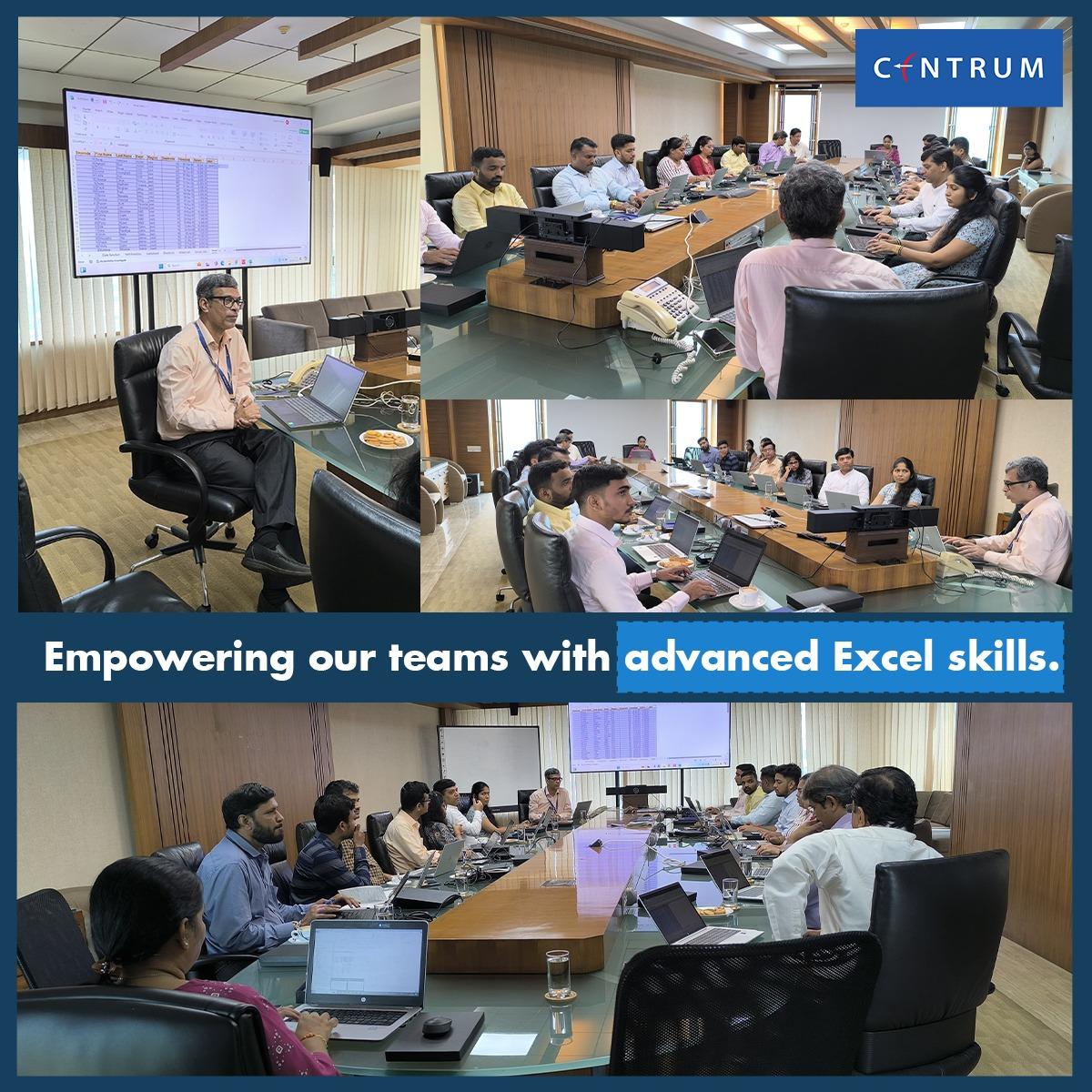 CentrumIndia's tweet image. Our internal teams recently wrapped up an intensive 2-day Advanced Excel training session, organized to enhance their data analysis and management skills. We’re excited to see our teams apply these new tools to boost efficiency and drive success!
#ExcelTraining #TeamDevelopment