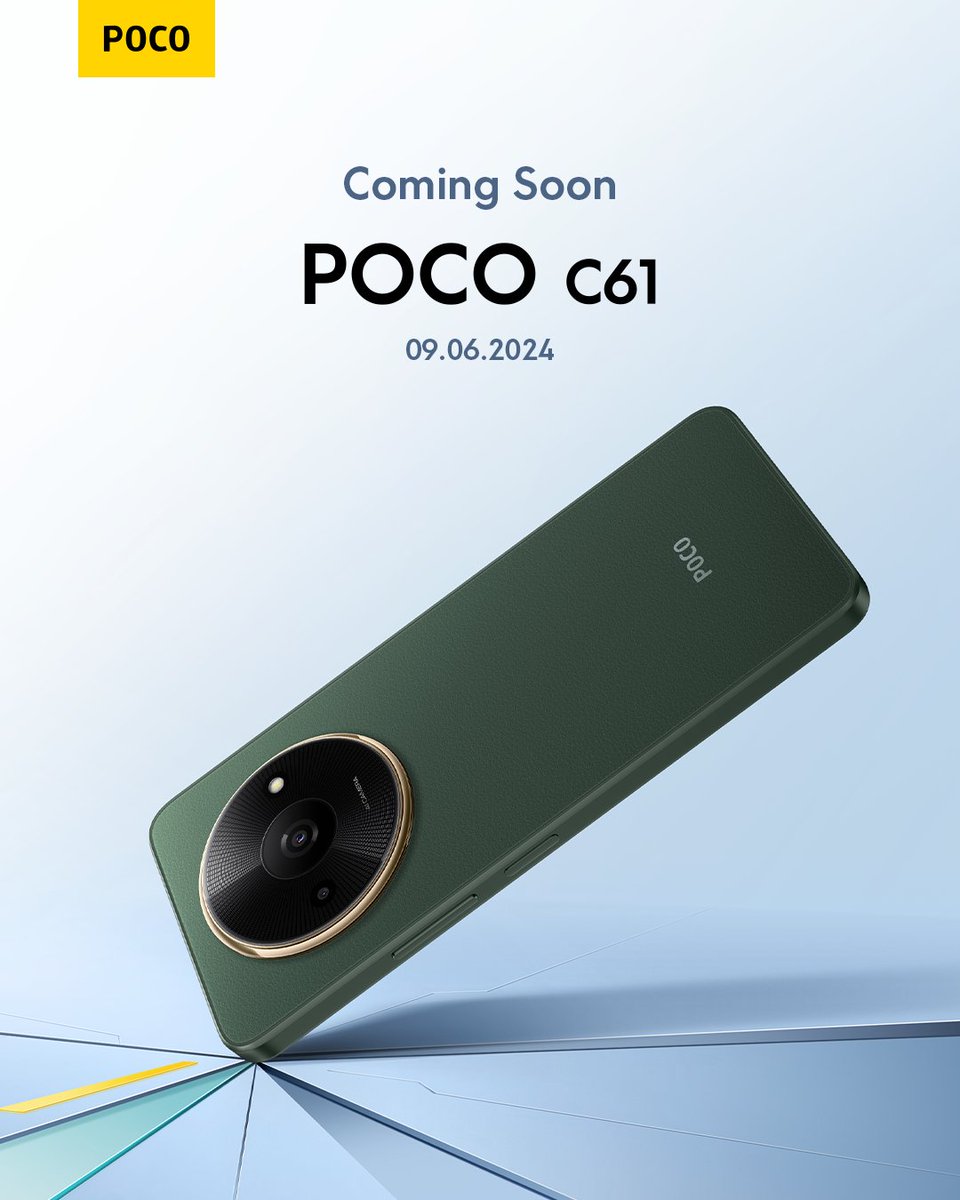 POCOPilipinas's tweet image. A new and redefined design for the POCO C-series is on its way! #POCOC61 is coming this September 6. More surprises await.