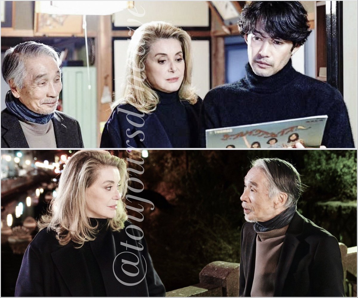 toujoursdeneuve's tweet image. ⭐️EXCLUSIVE: Catherine Deneuve, Yutaka Takenouchi, and Masaaki Sakai in Singaporean director Eric Khoo's film "Spirit World," which will make its World Premiere at the closing of the 29th Busan International Film Festival (11 October, 2024)
#CatherineDeneuve #SpiritWorld