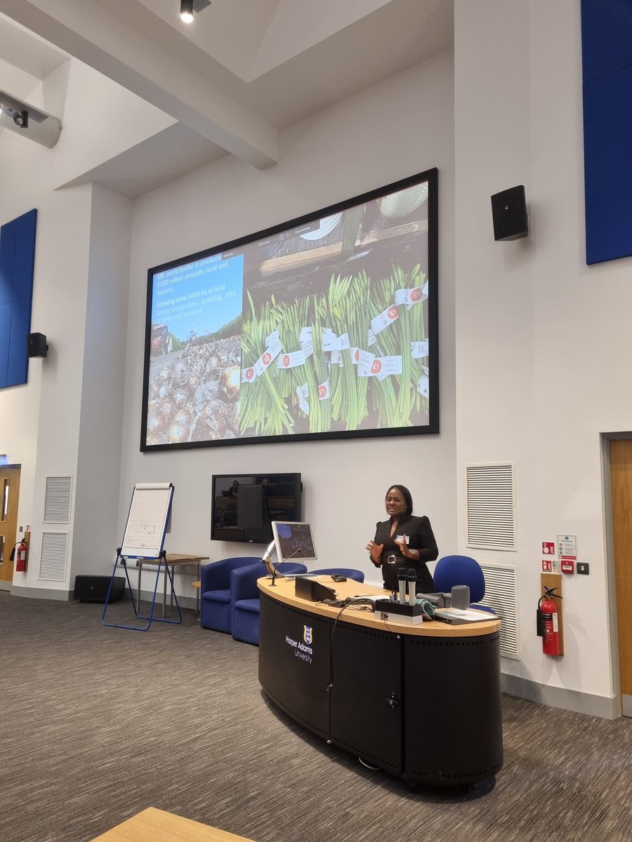 <a href="/HarperAdamsUni/">Harper Adams University</a> Research Conference continues with a talk about suppressing nematodes in narcissus by <a href="/vongaichekanai/">Vongai Chekanai</a>