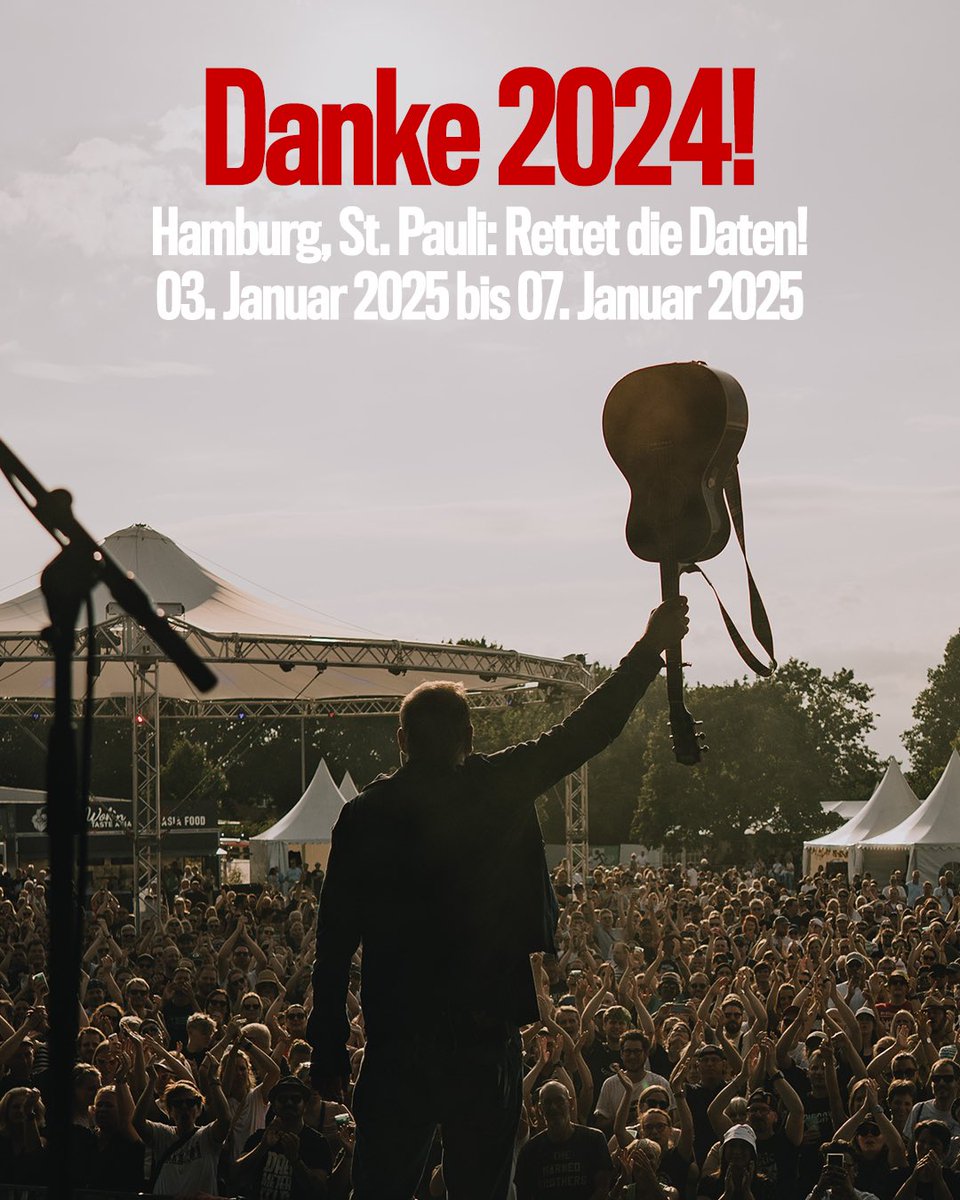 Hamburg, St. Pauli: Rettet die Daten!
03. Januar 2025 bis 07. Januar 2025