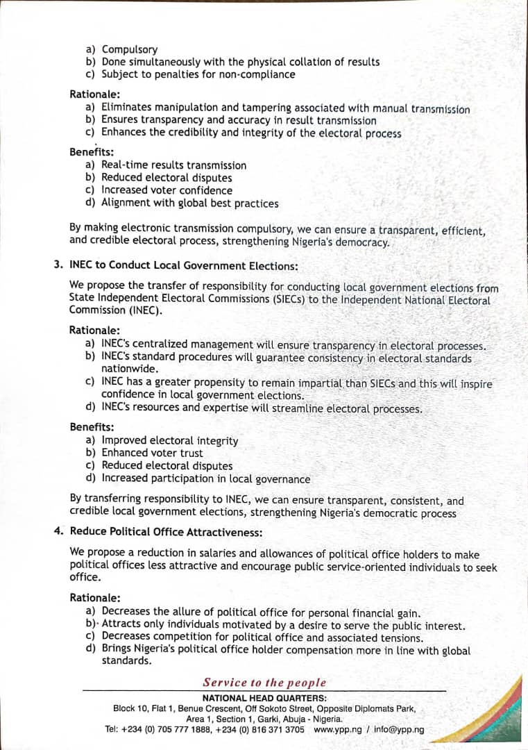 Young Progressives Party tweet media