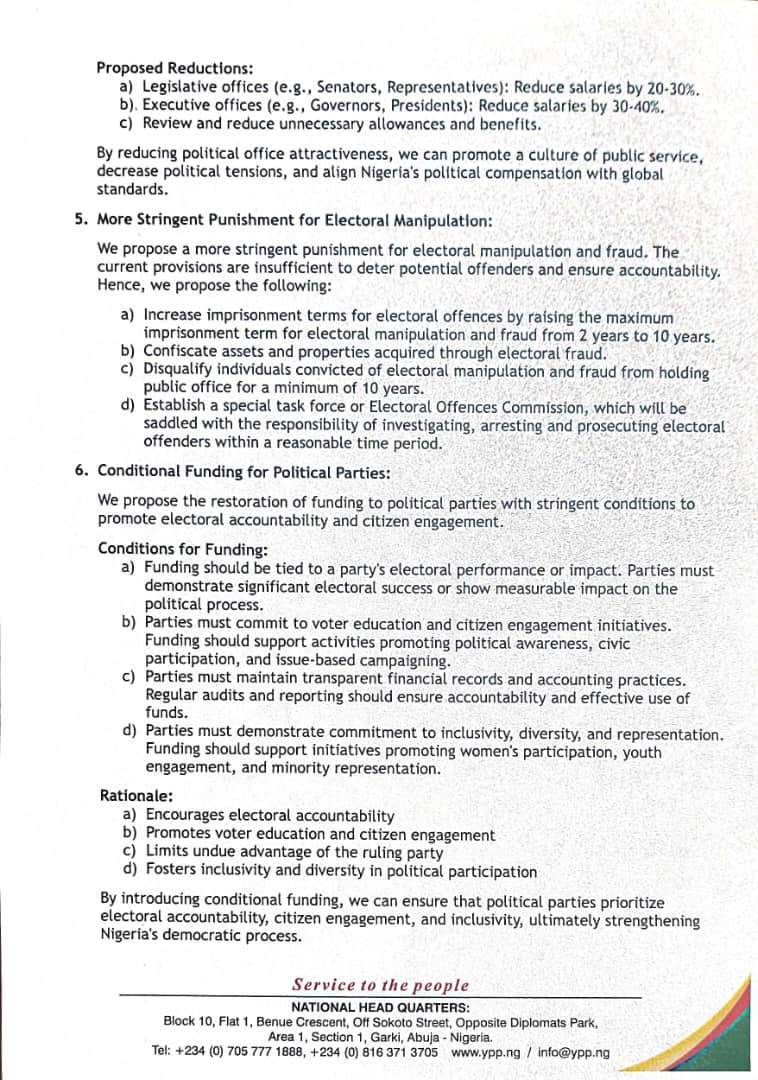 Young Progressives Party tweet media