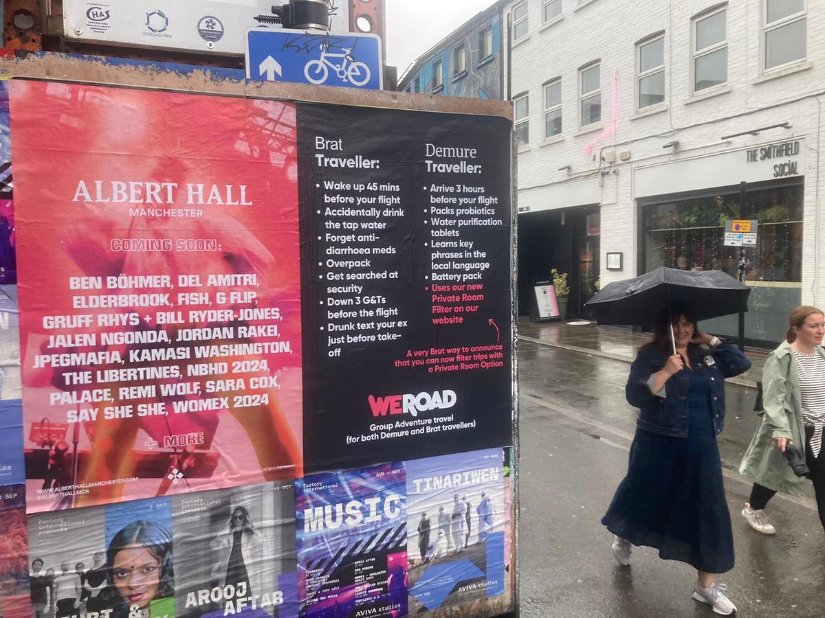 We took over Manchester to Brattily announce to Demure travellers they can now filter out trips with a private room option on our website. 

Don't get us wrong, we love sharing rooms; but we also appreciate that for some it's not always very demure, very mindful.