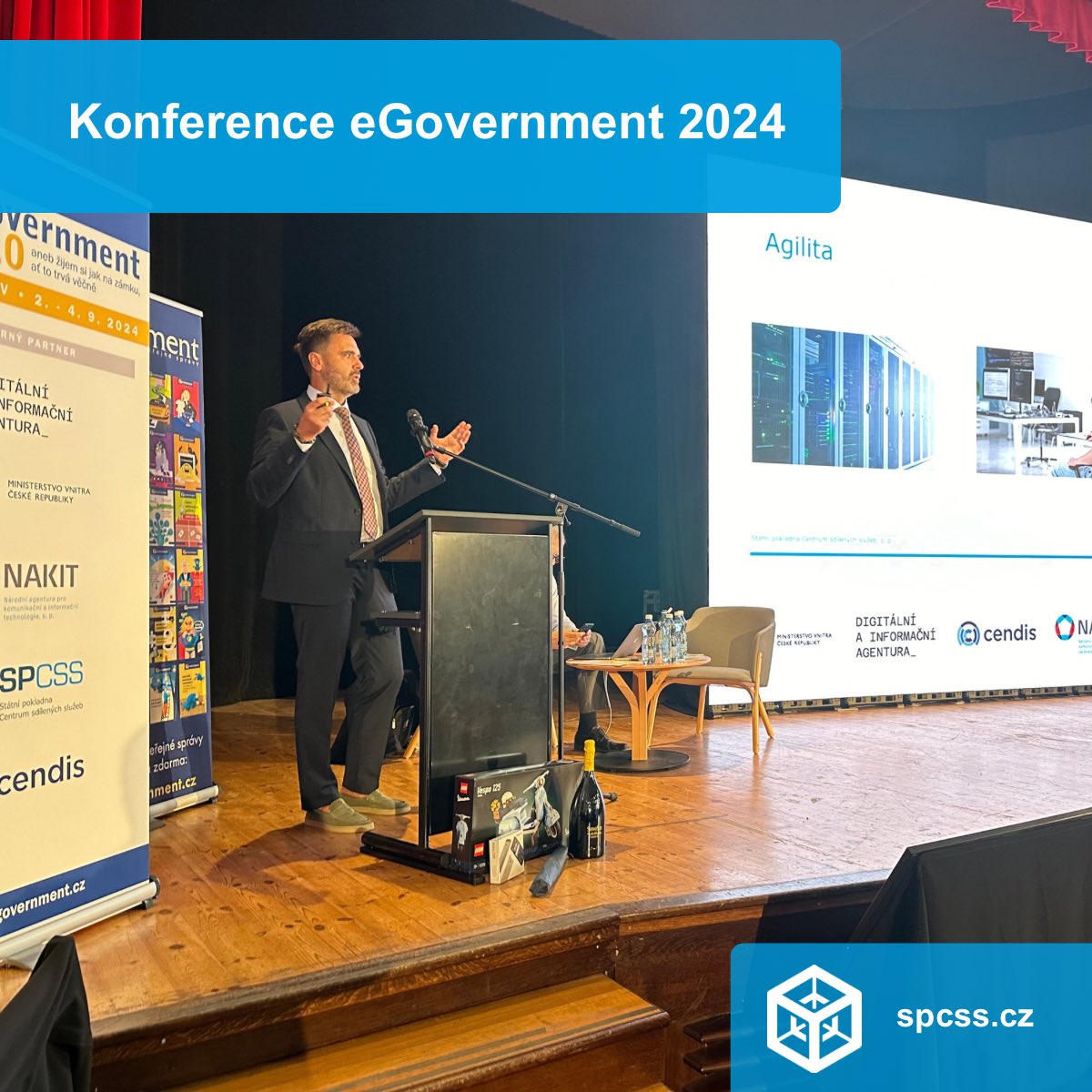 SPCSS_sp's tweet image. “Nemůžeme diskutovat, jestli využívat cloud computing ve státní správě. Teď je čas vybírat, jaký cc použijeme na jednotlivé systémy”, řekl mimo jiné Roman Vrba za #SPCSS dnes v Mikulově. Konf pokračuje nabitým programem .egovernment.cz/inpage/mikulov-2024/