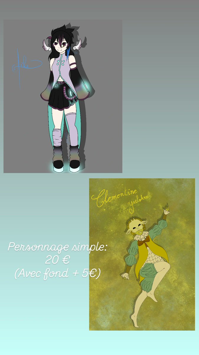 Hershouille's tweet photo. J'ouvre mes commissions en urgence, si des gens de bon cœur veulent en prendre.. https://t.co/9tdqYjJ8SZ