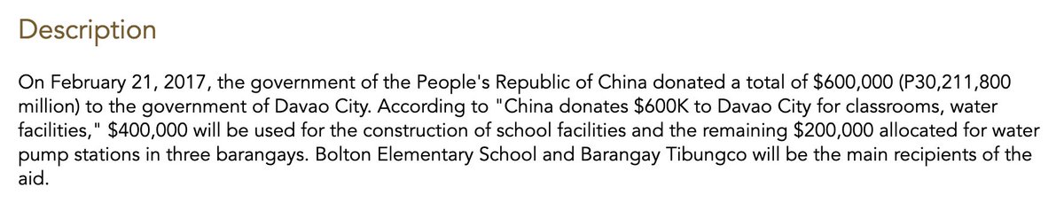 sliceofdpie6557's tweet photo. Why is Commie China SO generous to Davao City?!
Ano ang kapalit? https://t.co/5Eie2WIDiL