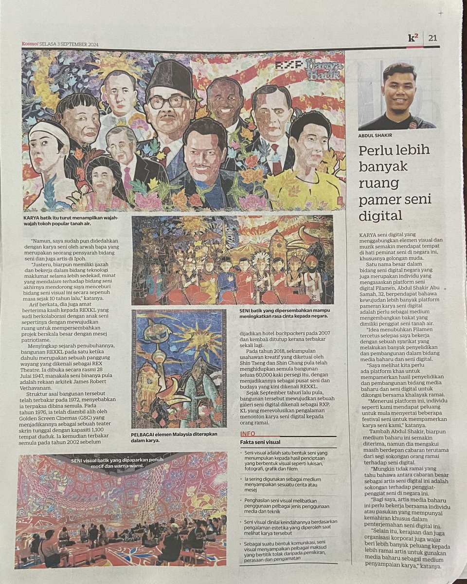 My 2nd Front Page on newspaper! 😭 