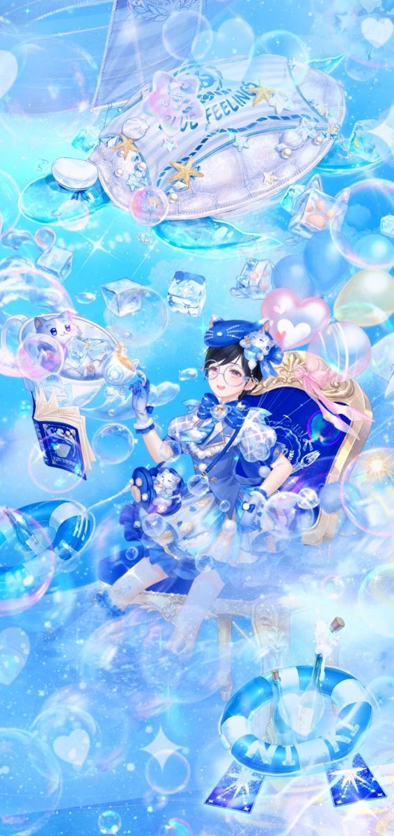 Nozo_ria's tweet photo. 💙ﾟ*｡，｡*ﾟ*｡，💙ﾟ*｡，｡*ﾟ*｡，💙ﾟ
  #メンテで暇だから過去のお気に入りコーデ見せ合う https://t.co/u1rhMLvjBt