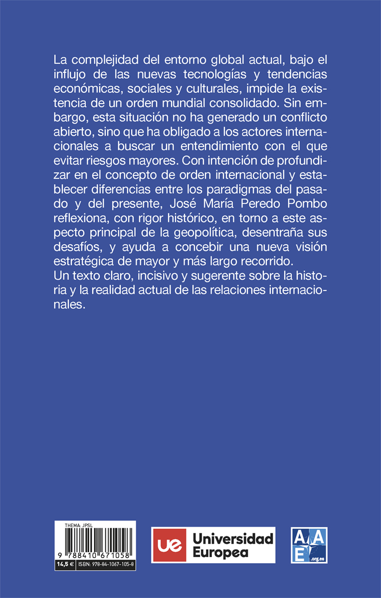 Libros Catarata (@cataratalibros) on Twitter photo 'Orden mundial. Geopolítica, tendencias y estrategias', de José María Peredo Pombo <a href="/josemariaperedo/">Jose María Peredo</a>. Un texto claro, incisivo y sugerente sobre la historia y la realidad actual de las relaciones internacionales. #Novedad #PróximamenteEnTuLibrería catarata.org/libro/orden-mu… 'Orden mundial. Geopolítica, tendencias y estrategias', de José María Peredo Pombo <a href="/josemariaperedo/">Jose María Peredo</a>. Un texto claro, incisivo y sugerente sobre la historia y la realidad actual de las relaciones internacionales. #Novedad #PróximamenteEnTuLibrería catarata.org/libro/orden-mu…