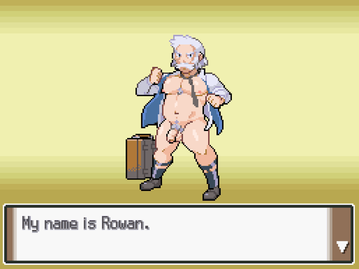 Doctor_Hiriluk's tweet photo. I don't remember my old Pokemon game starting like this 😳
#NSFW #bara #pokemon #gay https://t.co/q8VAtHQ96r