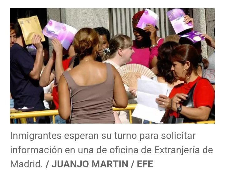isa_barrajon's tweet photo. ⚠️Una medida urgente a adoptar en política migratoria sería acabar con el colapso administrativo de citas en los servicios de extranjería. Desde @ccoopv llevamos mucho tiempo alertando de "misión imposible" una cita para trámites que dependen de policía 
https://t.co/9oW5PV7FuN👇🏾 https://t.co/Bg5gQ1yVZ5