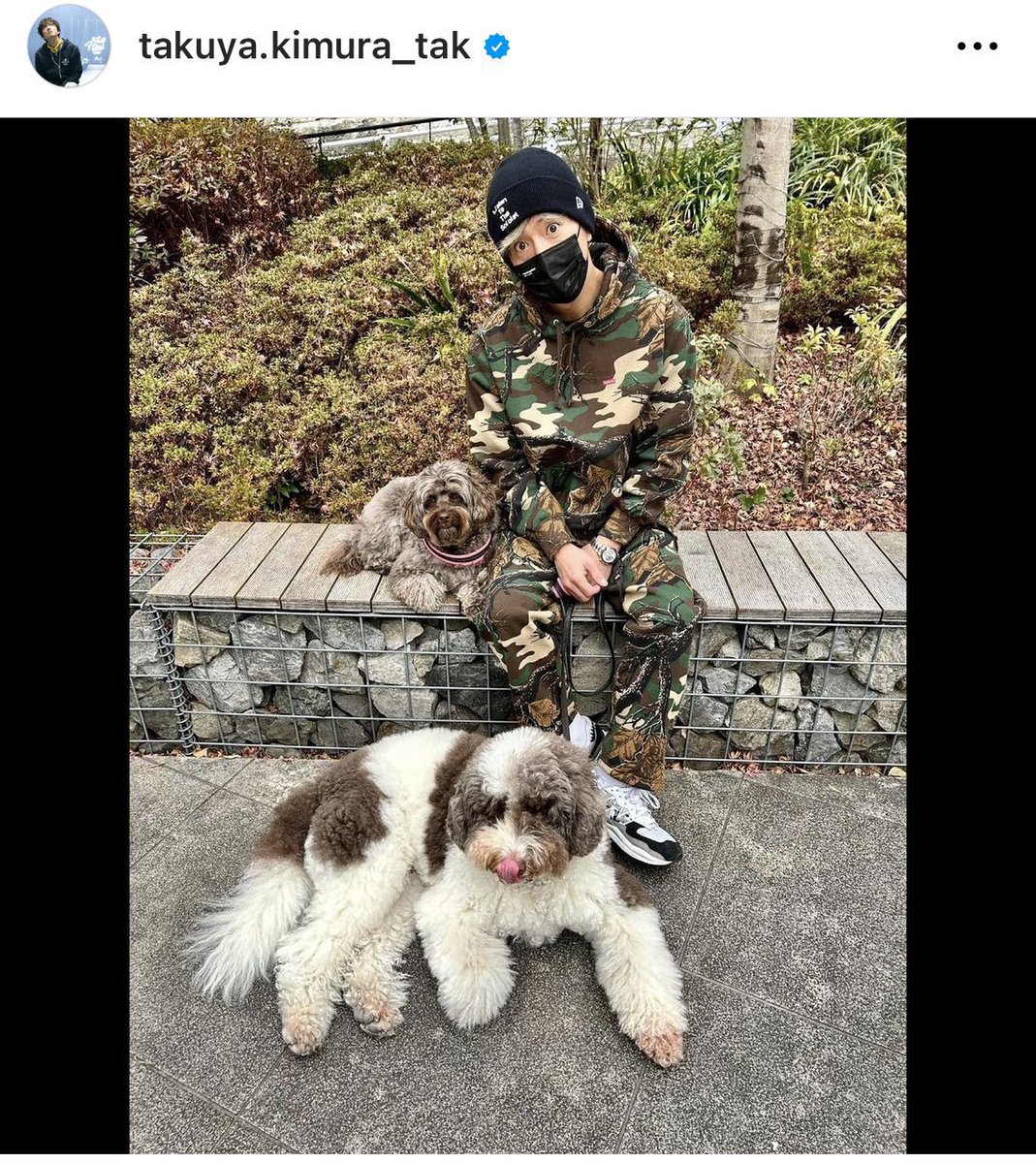 木村さんストーリーズ更新。 今日のパンツはSupreme 22FWのSmall Box