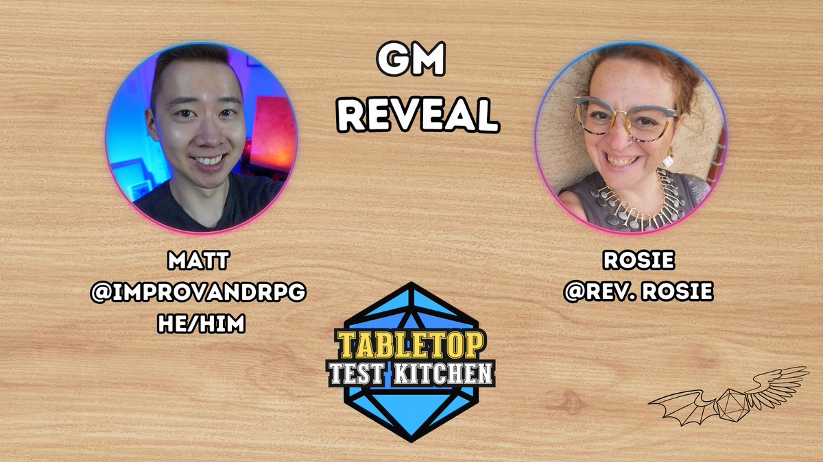 TalesInitiative's tweet photo. Let's introduce our team starting Sept 3rd!

And our cast, if I couldn't tag you please add yourself!

@kkenneyplays @ImprovAndRPG @aetern https://t.co/0JecaiTEZb