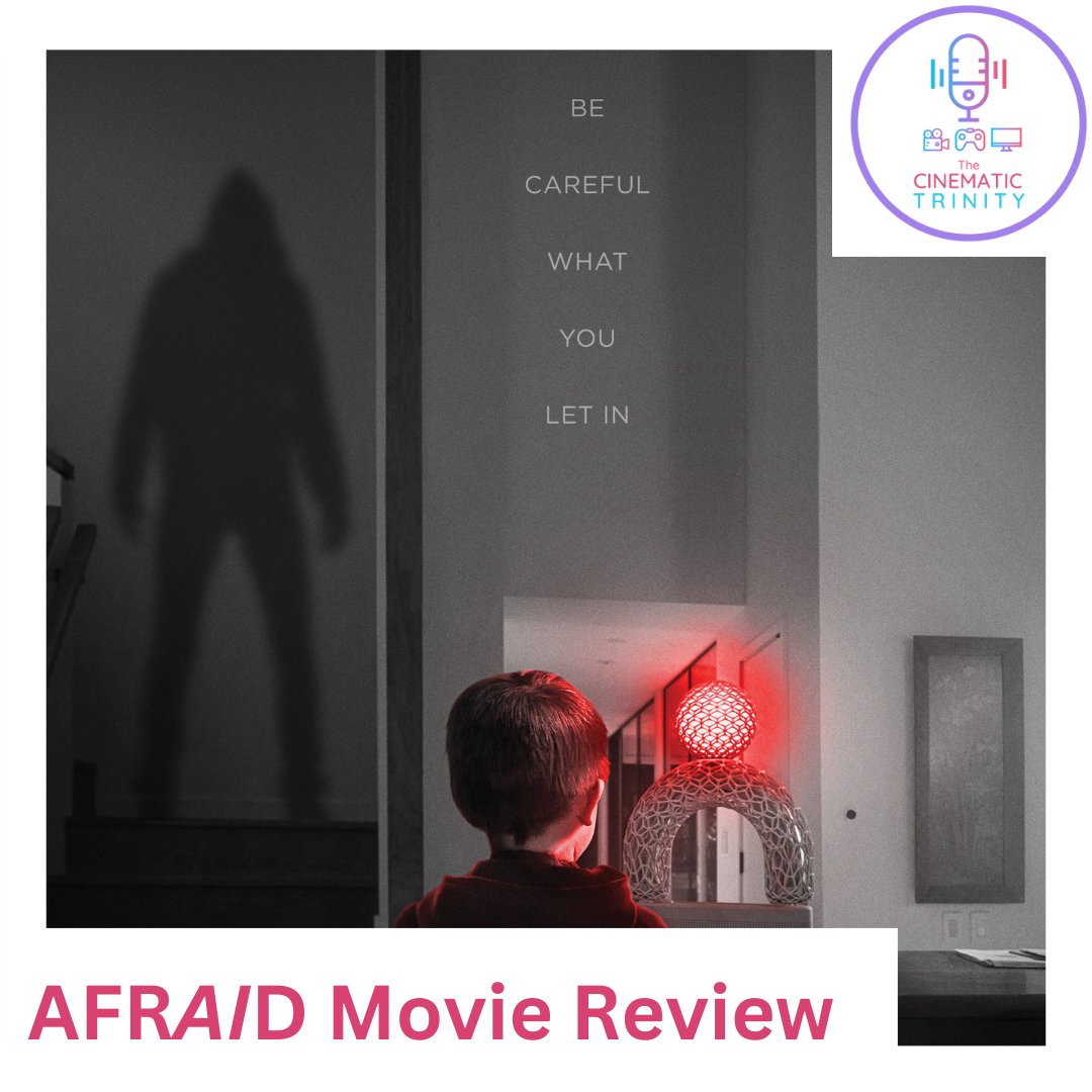 cinetrinity's tweet photo. This week we are talking about the latest AI horror film from Blumhouse Afraid.

We’ll talk how the film left us more disappointed than scared so tune in to hear where this film failed to draw us in and what it could've done better.

#podcast #moviereview #AFRAIDMovie #MeetAIA https://t.co/QWDusfsyNT