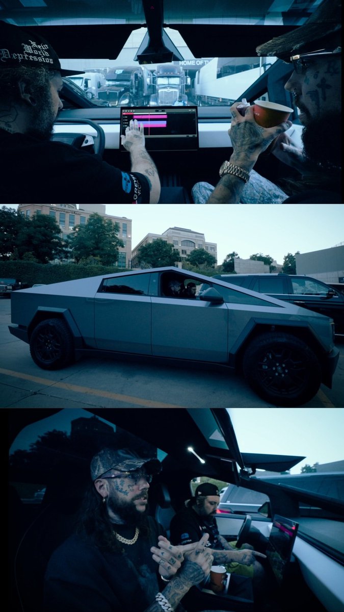 yungxirst's tweet image. CYBERTRUCK FREESTYLE

shot by @dill35mm