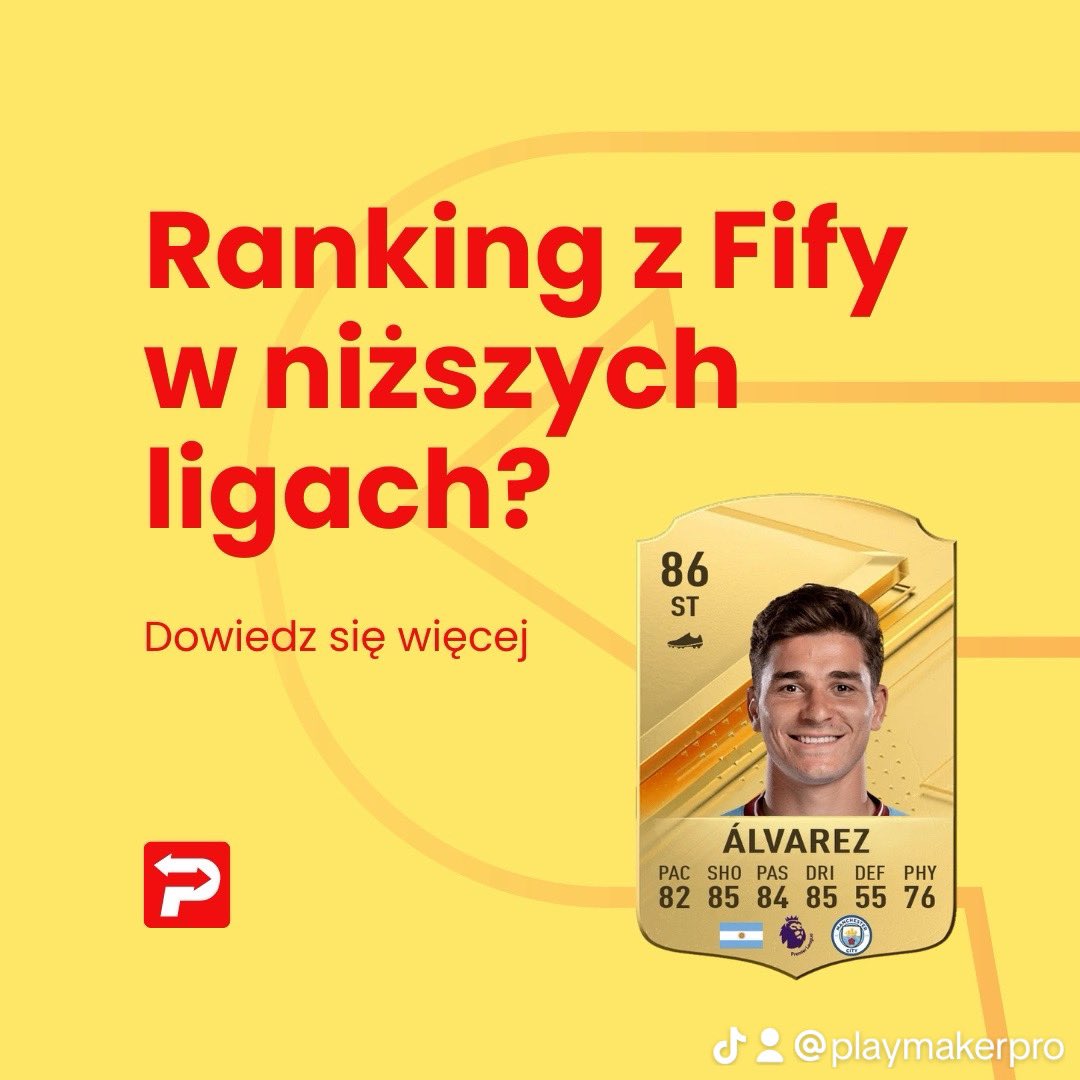 ProPlaymaker's tweet photo. PM Score - wskaźnik potencjału piłkarza ⭐️ https://t.co/mvk8Xrv6TN