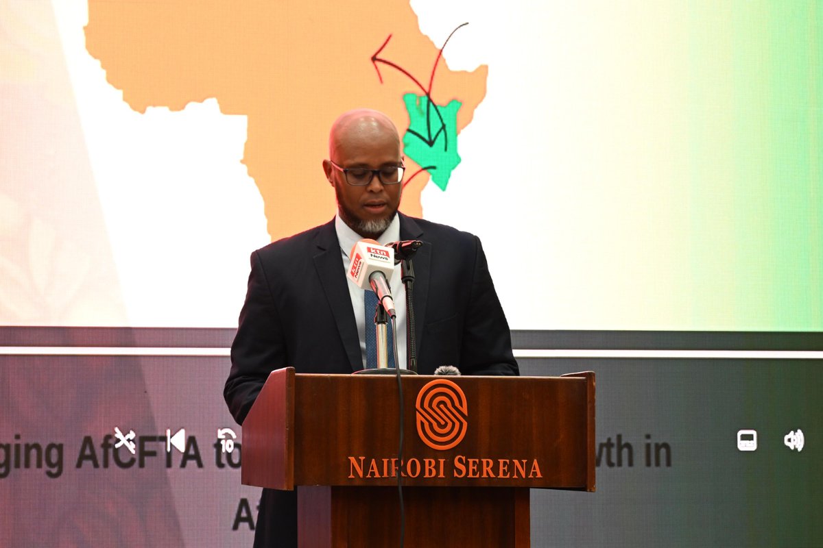 kenya_chamber's tweet photo. 'Trade Mark Africa in partnership with KNCCI and with the support of the UK government seeks to enhance capacity of Kenyan SMEs by providing comprehensive support encompassing market intelligence, policy advocacy, among others.' - Ahmed Farah, @TradeMarkAfrica County Director

#KNCCIExportersRoundtable