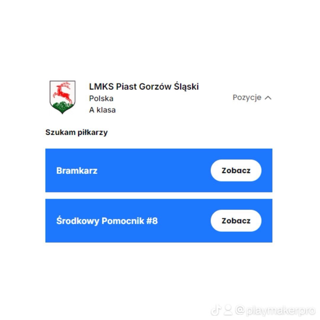 ProPlaymaker's tweet photo. Platforma do szukania klubów, piłkarzy ⚽️ w Polsce! Kto korzysta? Ręka w…✋ https://t.co/HDL72JPW0h