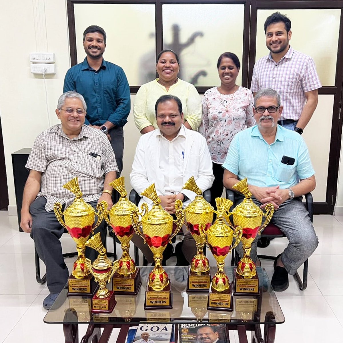 It is heartening to witness the spirit of sportsmanship at the 1st Inter-Collegiate Staff Badminton Tournament for teaching and non-teaching staff of colleges affiliated with Goa University, held at the Indoor Sports Complex, Ponda, for the academic year 2024-25. Organized by the