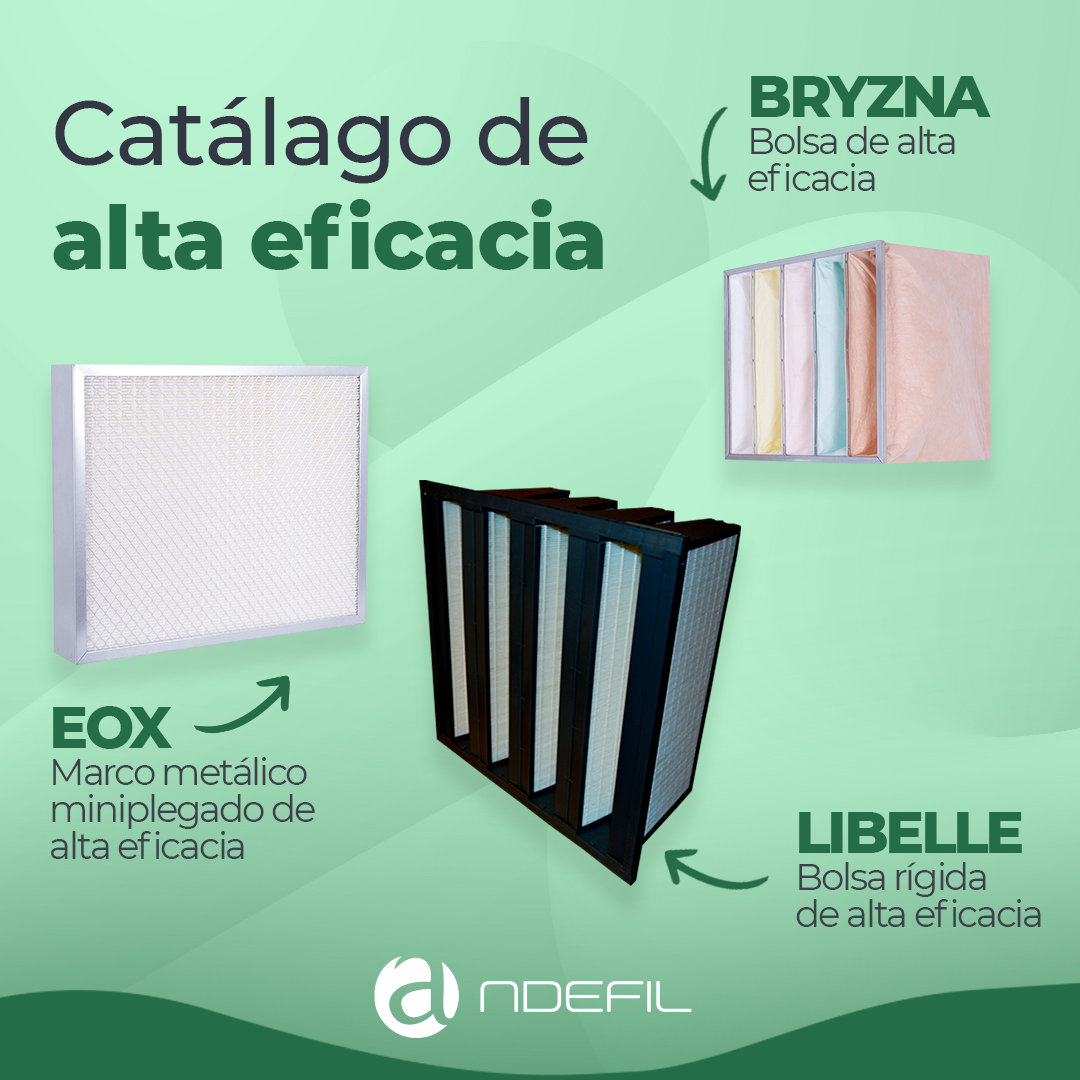 Nuestros filtros de #AltaEficacia tienen como objetivo capturar las partículas más finas y asegurar una calidad óptima del aire en cualquier entorno. 👉 Visita nuestra web para conocer nuestro catálogo completo: andefil.com/filtracion-de-…

#Filtros #HEPA #AireLimpio #Innovación