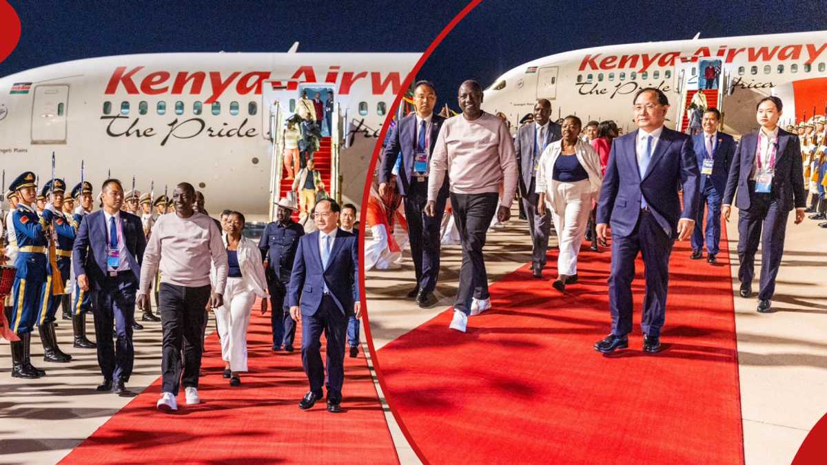 FuturePicks's tweet image. Kenyans react as William Ruto Arrives in China aboard Kenya Airways dlvr.it/TCl3tM