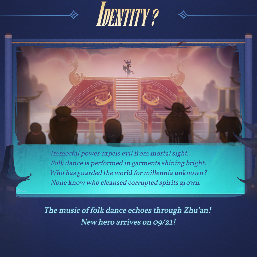 The folk dance verses of Zhu'an, sung for a thousand years. Mask, weapons, and identity, all hold a special significance. Come and explore the folk dance verses to uncover who he is and what abilities he possesses!  #MLBBNewHero #MobileLegendsBangBang #MLBBSUYOU