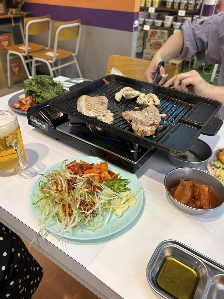 KihS____108's tweet photo. 定例鶴橋WithU会🔥
2名欠席やったけど楽しかった👏

また来月、再来月も楽しみにしてます💚
次はみんなで写真とるお店決めてきとーから
今からわくわく🩷🩷🩷

帰りはマコゴンと化粧品いつぱい
買って解散しました🙄

#M4S
#鶴橋WithU会 https://t.co/5TiHi8KJbg