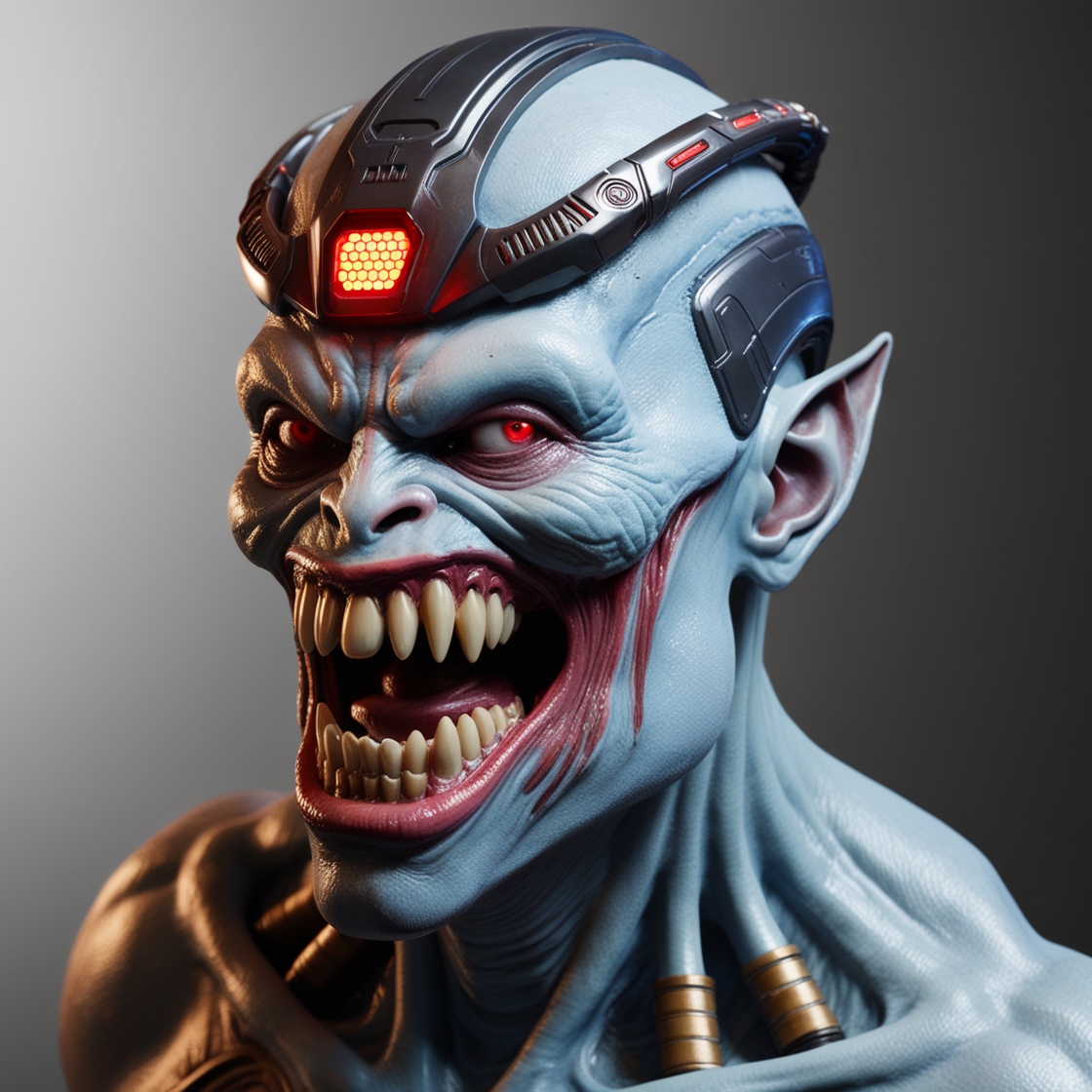 neelamsaini2015's tweet photo. #ai #scary #alien #shocking #shockingart #alien #creepy #characterdesign #digitalart #digitalartwork #monster #scary #creepy #creatureconcept #transformation #creatures #mutation #aigenerative #aiartists #darkart #aicontentcreator #scarydevil #creepyart #3Dimages https://t.co/irP7QXdqmW