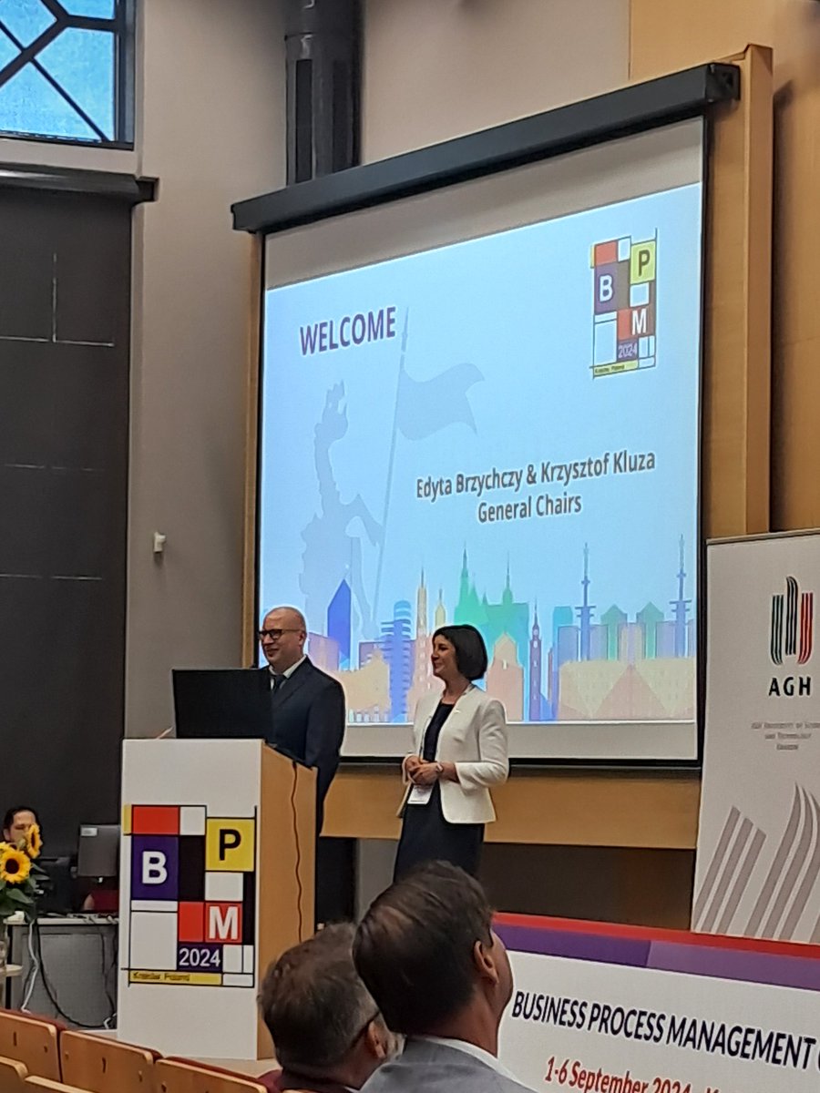#BPM #BPM2024 started <a href="/EdytaBrzychczy/">Edyta Brzychczy</a> <a href="/kkluza/">Krzysztof Kluza</a>