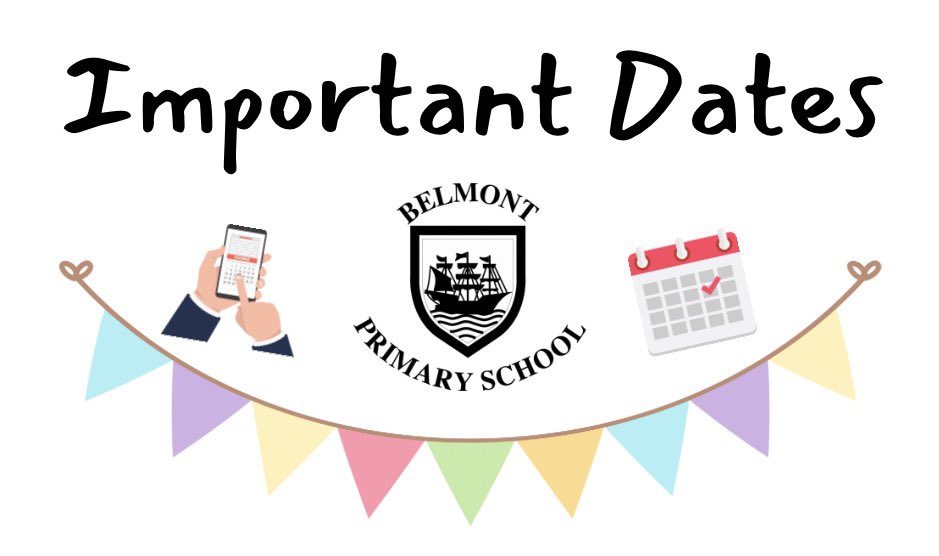 Important ‘Dates for Your Diary’ for Terms 1 &amp; 2 have been shared on the School App.
