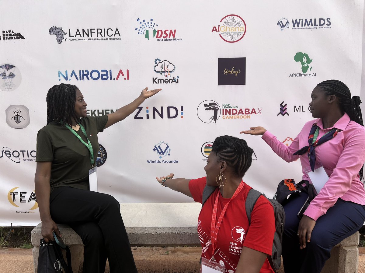 Day 1 indaba was incredible as usual 🤩🤩🙌🏽 <a href="/ai_kmer/">KmerAI</a> <a href="/WiMLDS_Yaounde/">WiMLDS Yaoundé</a> IndabaX 🇨🇲 well represented 🫶🏼🥳