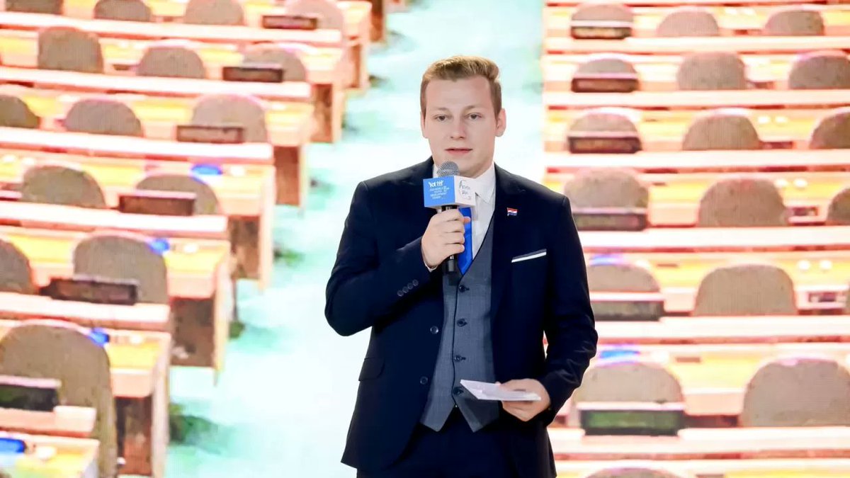 lokalnahrvatska's tweet photo. #Hrvatskazajednicažupanija : Mladi delegat Danijel Bačan na World Youth Development Forumu ... https://t.co/nL0nZgVfTS #vijesti #hrvatska #croatian https://t.co/CCMl0p8PCm