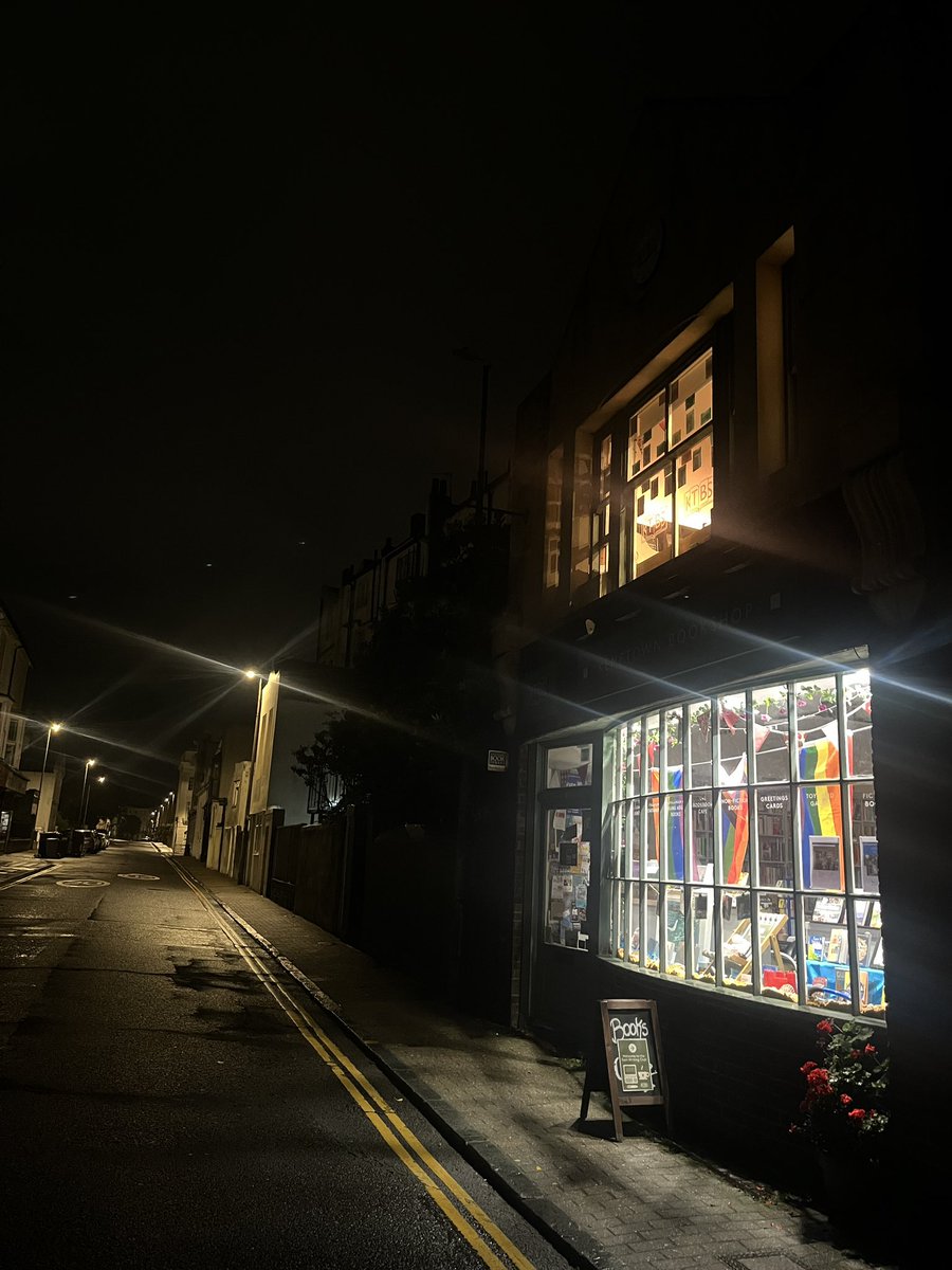 Final tweaks to the first draft of #book3 at the <a href="/KemptownBkshop/">Kemptown Bookshop</a>  #5amwritersclub