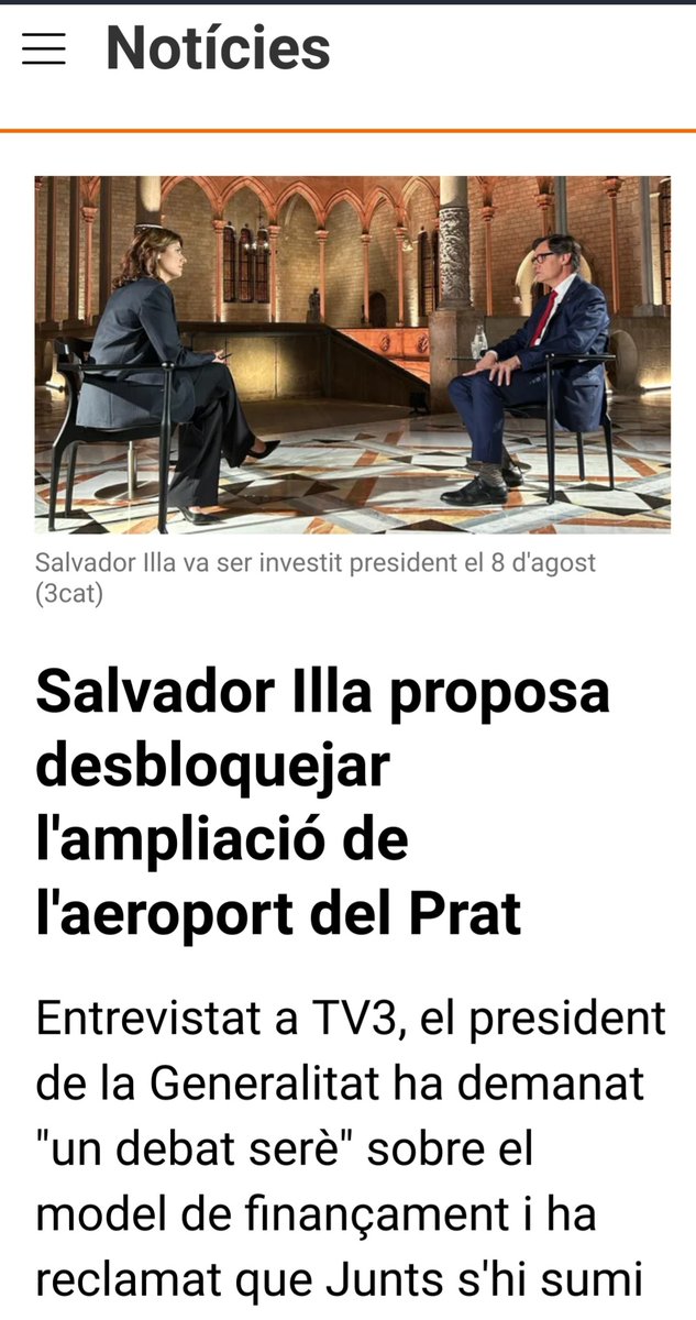 Tenim un president de CAT negacionista climàtic que insisteix a ampliar l'aeroportBCN. 
I tenim una BCN massificada i col·lapsada, temperatures desbocades i sequera persistent, cada cop + creuers/avions i un model de país caduc. Ens trobaran de cara i a punt!
#MenysAvionsMesVida