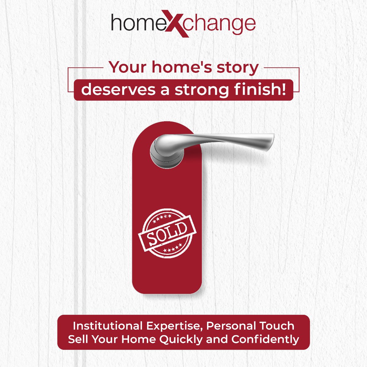 Your home is a story written with memories, milestones, and dreams. Know that the final chapter is handled with the care it deserves by our institutionally backed selling experts at HomeXchange. To secure the best deal for your home, connect with HomeXchange today! 
#homexchange