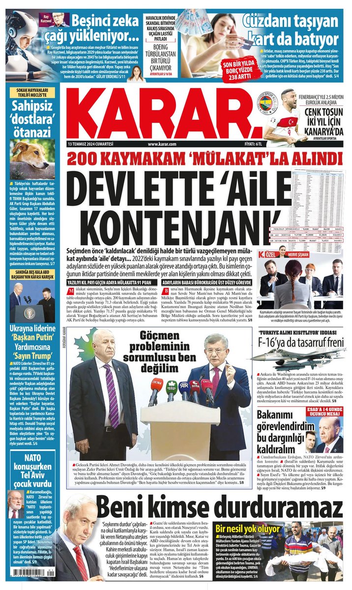 KararHaber's tweet photo. KARAR MANŞET I Mülakata karşı vicdanlar ayakta: Sözünüzü tutun bu ayıba son verin

✍️Merve Şişman (@mervsismn)

https://t.co/7ougqOdtQD https://t.co/9LOVKlEXhX