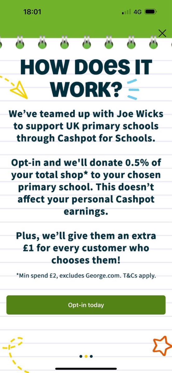 StFillanNursery's tweet photo. We’re delighted to be included in Asda’s Cashpot for Schools initiative. 
All details here: https://t.co/Rk34g1l7Ah 
Please opt in by typing our school’s postcode (G44 5AF) in your @asda rewards app. 
You will still keep your own cashpot earnings. 
Thank you! 🤩 https://t.co/kTCRoQramn