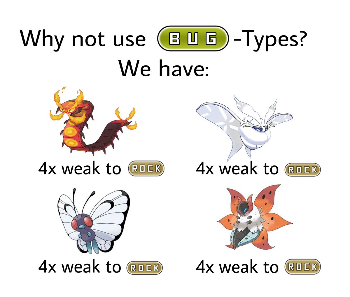 urleastfavorit_'s tweet image. So i made a Bug-type meme.. 
#pokemon #bugtype