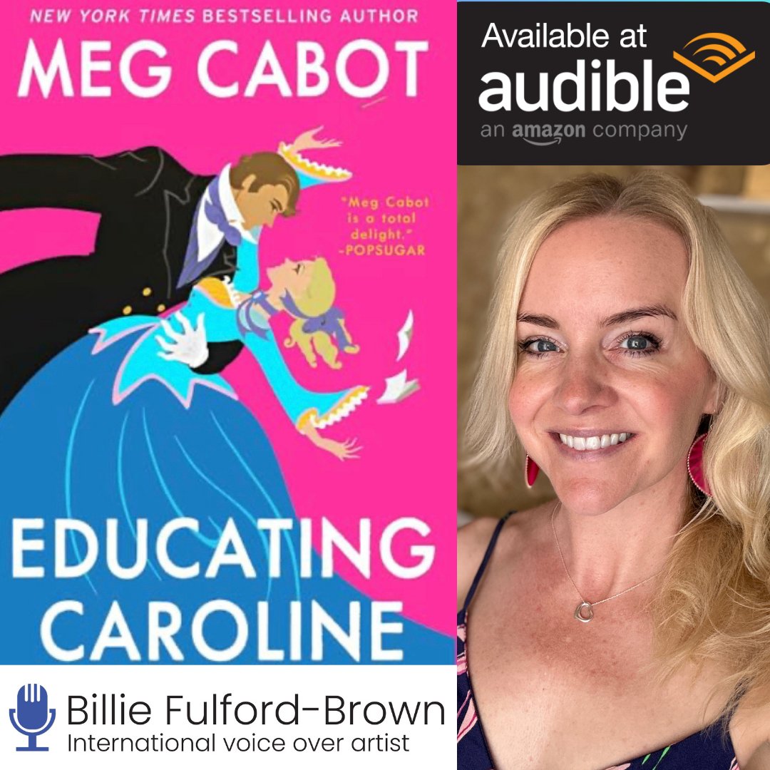 billiefb_VO's tweet image. Educating Caroline by @megcabot is now available on @audible_com!  Have you picked up your copy yet?

Thank you @simonschuster for another great project! 

#BillieFulfordBrown #EducatingCaroline #MegCabot #Audible #SimonandSchuster #narratorlife #audiobooknarrator