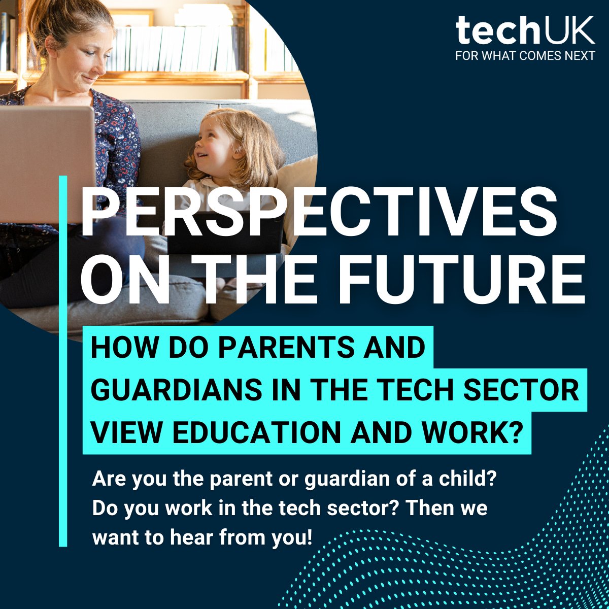 🚀 Parents in tech! We need your insights! Take techUK's survey on education &amp; the future of work. 🌟

&lt;5 mins, anonymous. Your voice shapes policy!

Your unique perspectives are vital in shaping techUK’s policy development. Take part here: orlo.uk/B0cvm

#TechPolicy
