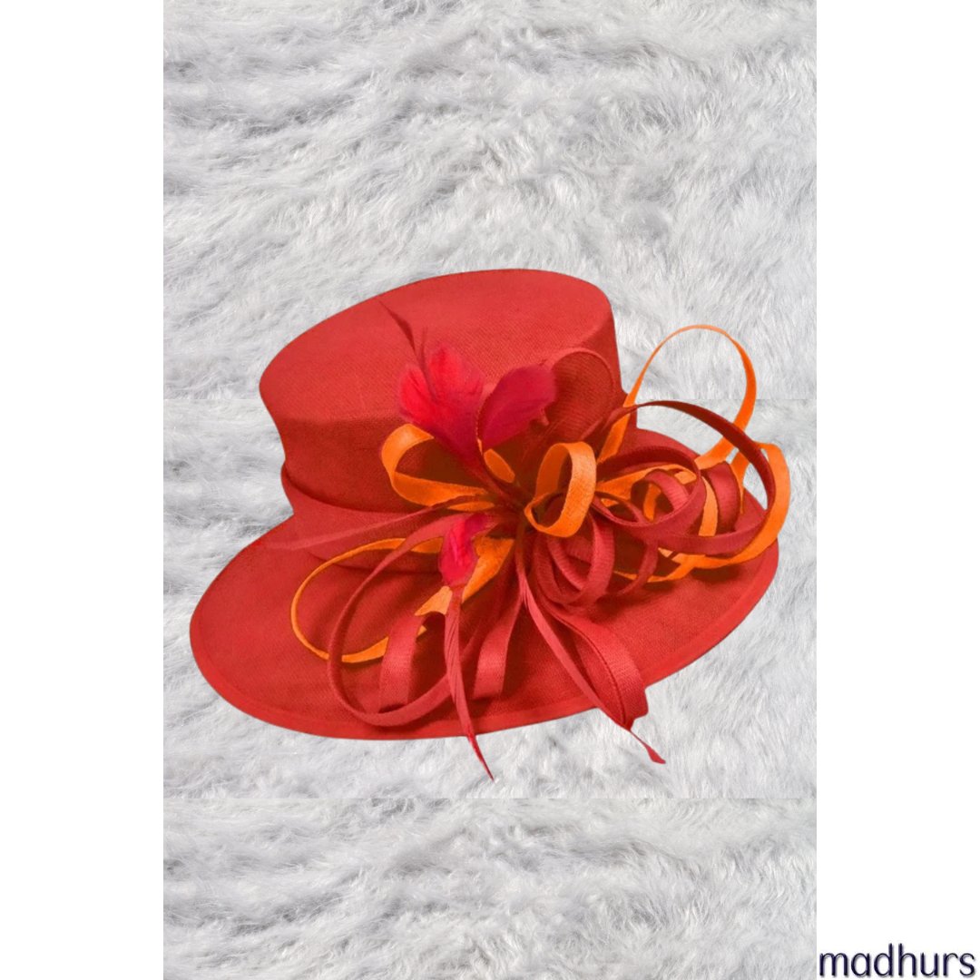 Madhursfashion's tweet photo. This striking red large queen brim hat is ideal for weddings and formal events. Featuring a broad brim, it offers a dramatic and elegant look.
#RedQueenBrimHat #FormalHatinator #LargeBrimHat #WeddingHeadwear #SpecialEvents #ElegantHat #FashionStatement #Madhurs https://t.co/evvTeOXgXC
