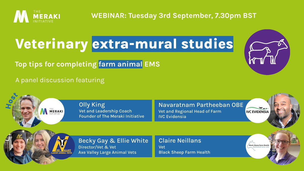 Looking forward to sharing how students can make the most out of farm EMS and also how farm practices can help and support students before, during and after their placements. <a href="/IVCJobs/">IVC Evidensia UK</a> #farm #vetstudents