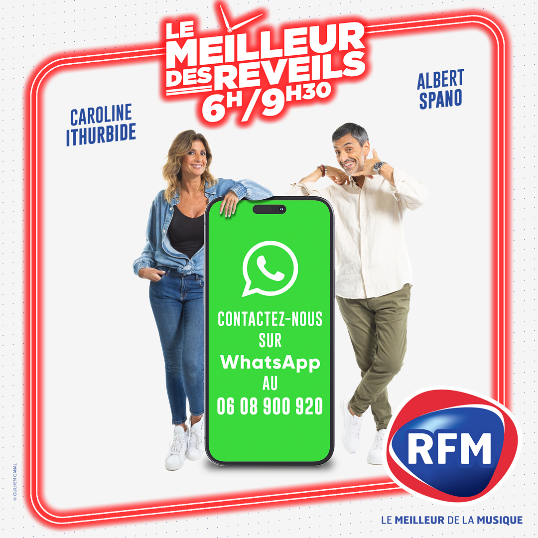 RFMFrance's tweet photo. [#Événement] 💥 Demain, nous serons à J-100 avant le concert évènement #RFMParty90 à l’@ArkeaArena ! 🥳

📲 A cette occasion, émission spéciale 90's et le #MeilleurDesRéveils a besoin de vous pour y participer, inscrivez-vous via notre WhatsApp au 06 08 900 920 ! 🤗 #RFMMatin https://t.co/m86ntTYSyl