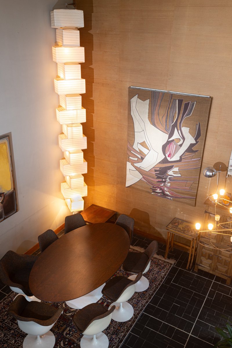 JFGuyot's tweet photo. #Art #Enchères
Le 23/9, à #ClermontFerrand, l’entier mobilier XXe d’une maison d’architecte (#Knoll, #Prouvé, #Mouille, #Sarffati, #Yiannikouris, #Paulin, #Jacobsen, #Noguchi, #Mathieu, #Ramos, #Jouve, #Saarinen… https://t.co/K4QOYMUXcx (RP @SylvieRobaglia) https://t.co/bEhIIcE1uP