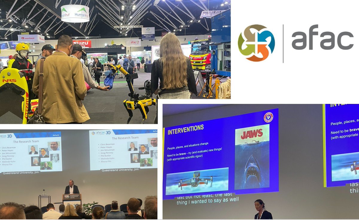 Embracing innovation and disruption: designing the future with #AFAC24 - Research and Innovation - Day 1  

afacconference.com.au/2024-conferenc…