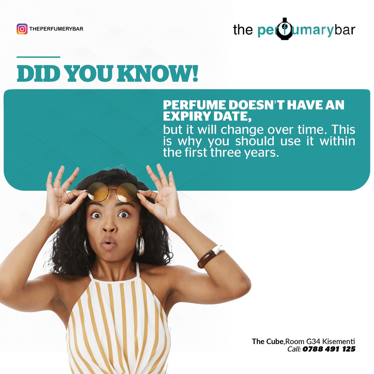 ThePerfumaryBar's tweet photo. #DidYouKnow Perfume doesn't have an expiry date.
#KnowYourPerfume
#ThePerfumaryBar https://t.co/6B0jhmJAiR