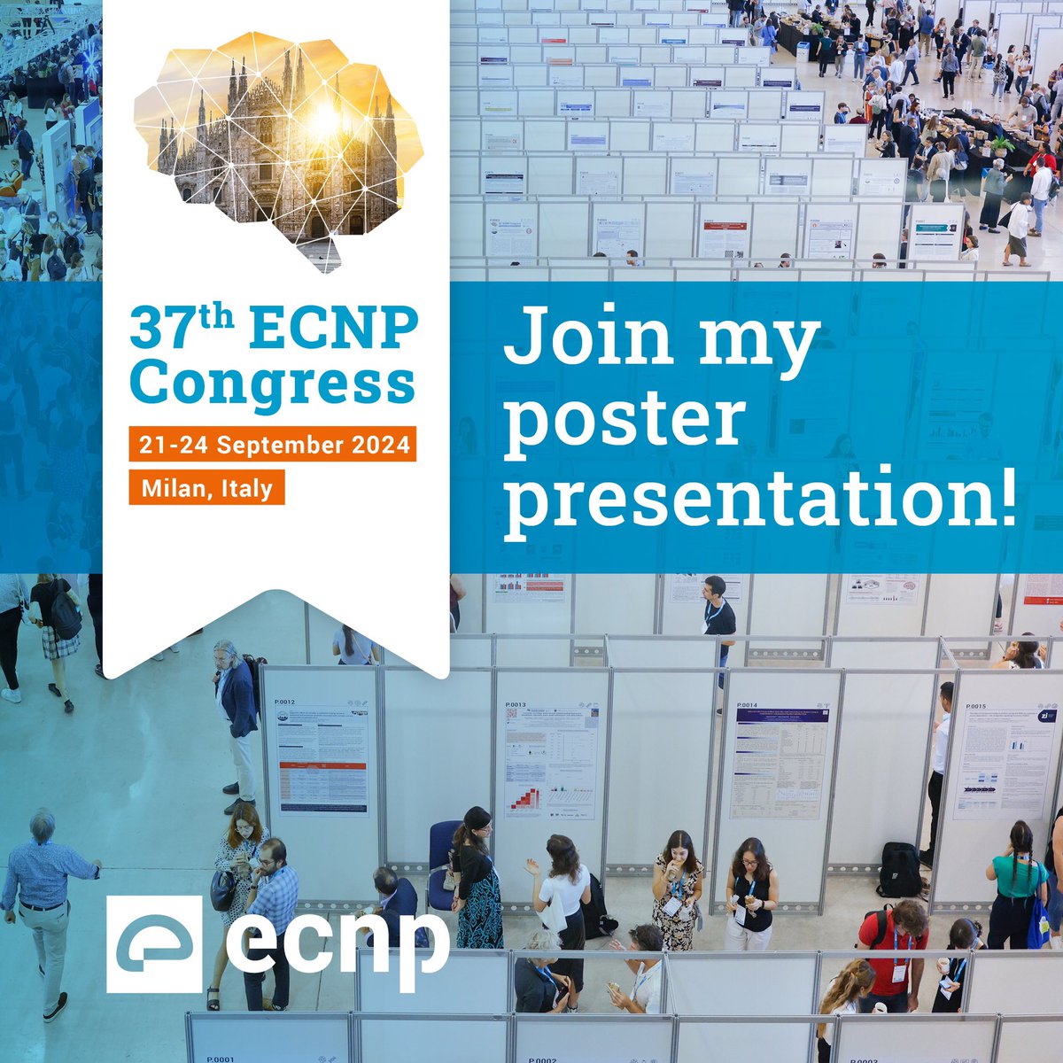 LuisaKlahnNeuro's tweet photo. I’m happy to be part of the 37th ECNP Congress, 21-24 September 2024. Join my poster P1563 at poster session on 22/09/24, 12:35 - 14:00. 
Browse the complete programme: https://t.co/KUgWPxHiWB​
See you in Milan or virtually! 
#ECNP2024 @ECNPtweets #neuroscience #psychiatry https://t.co/S9fQgbCFII